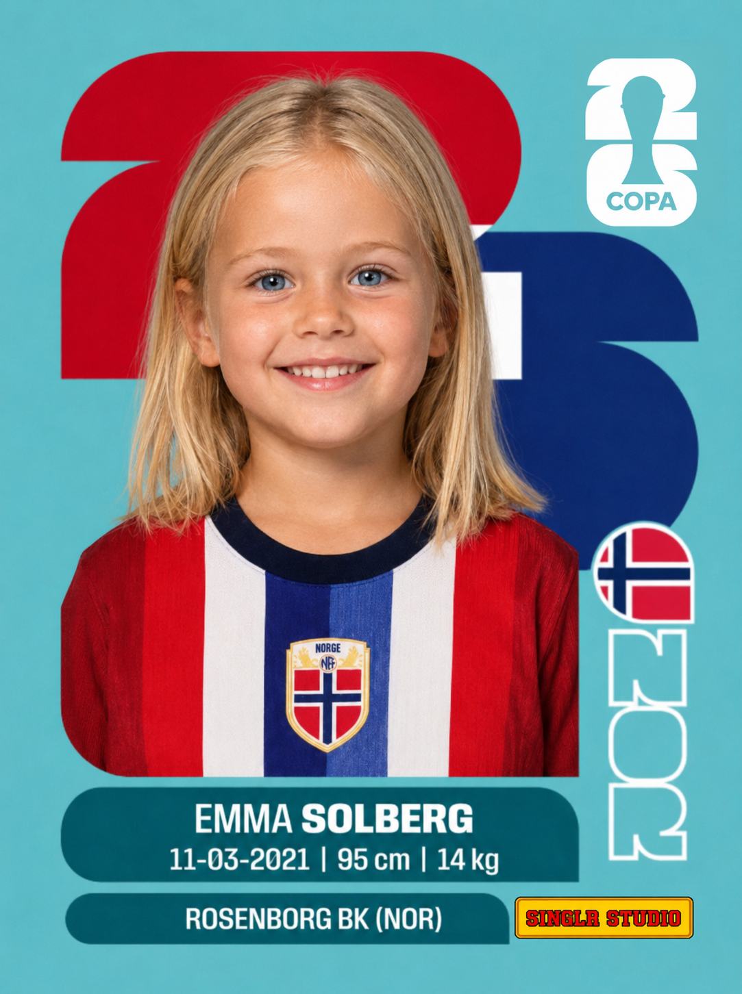 Eksempel på klistremerke