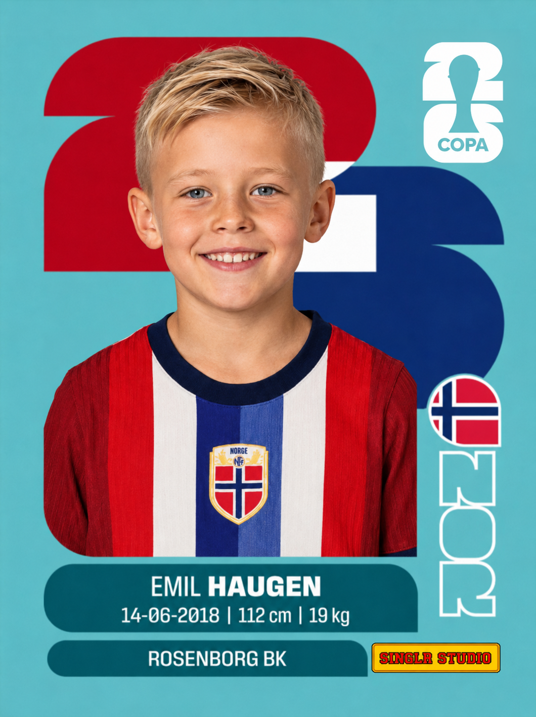 Eksempel på klistremerke
